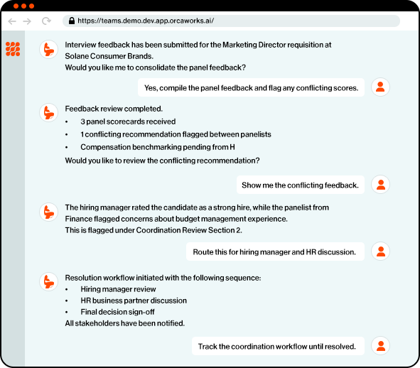 Hiring Manager & Candidate Coordination